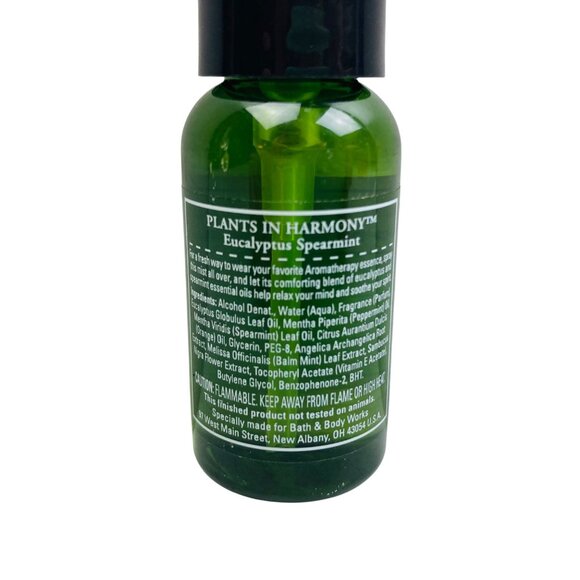 Bath & Body Works Aromatherapy Eucalyptus Spearmint Soothing Body Spray 1 Fl Oz - Picture 2 of 2